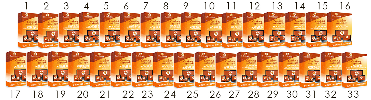 coffrets 33 modules